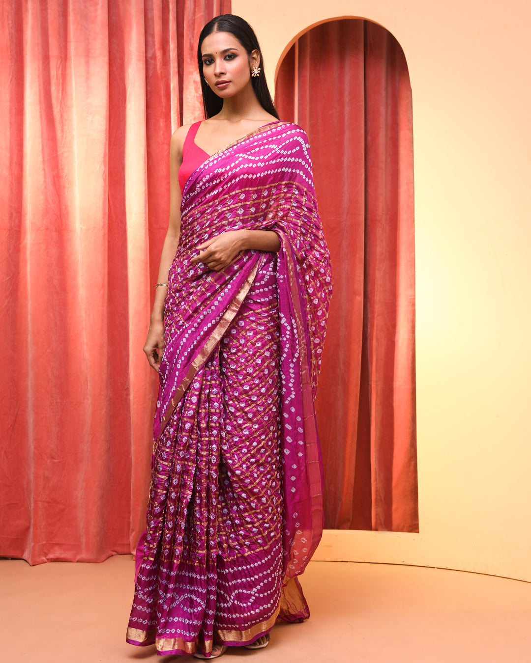 GRAPE GLOW (SAREE)