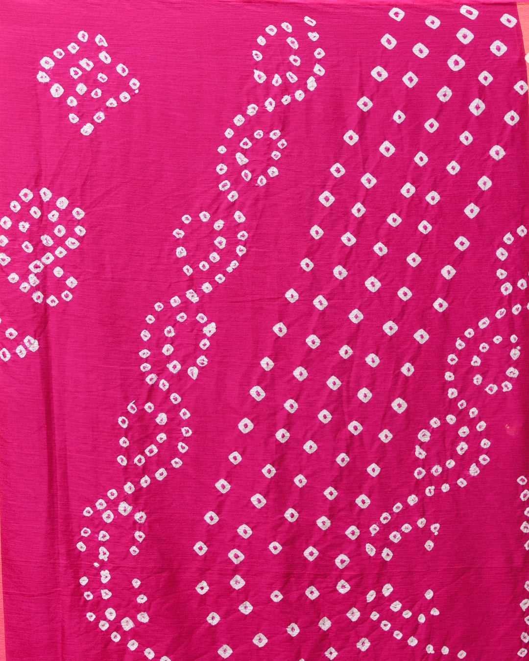 Bandhani Pink Printed Daily Wear  Saree