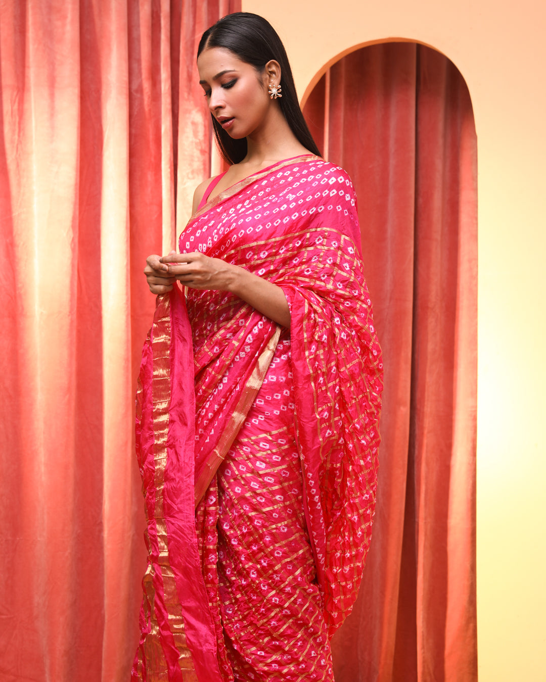 ROSY BANDHANI BLISS (SAREE)