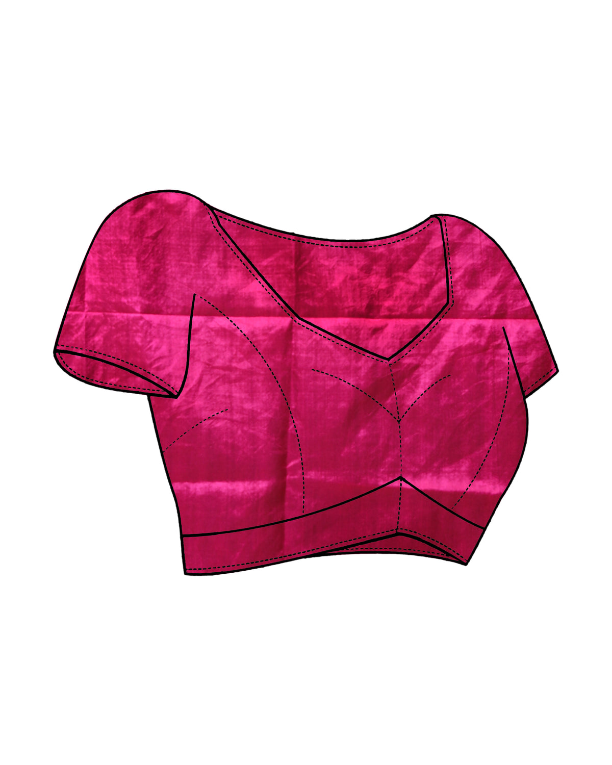 Bandhani Pink Printed  Wear  Saree