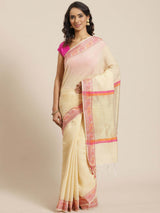 CHAI LATTE CHIC (BANARASI LIVA SAREE)