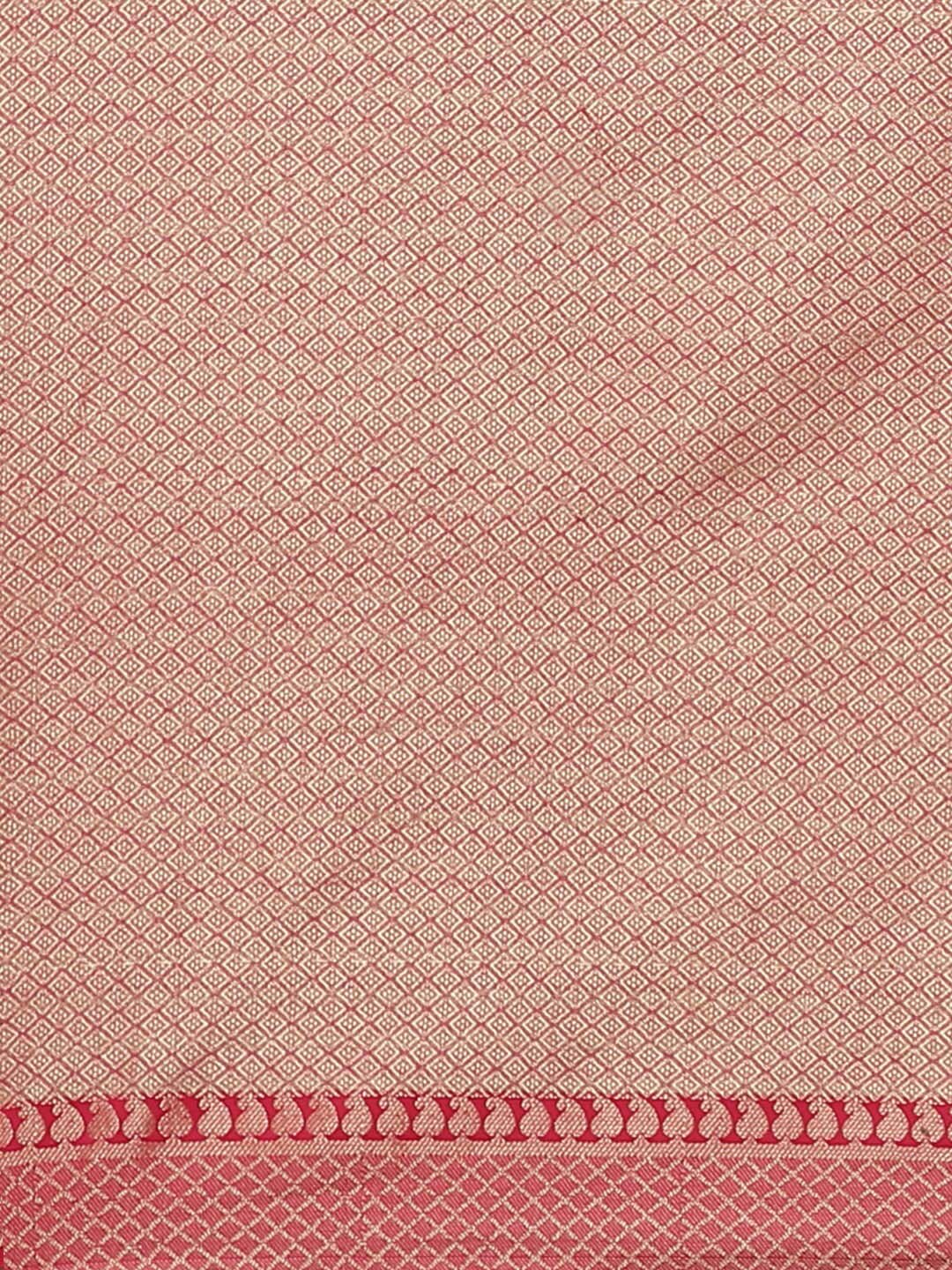 Indethnic Banarasi Cream Woven Design Work Wear Saree - Saree Detail View