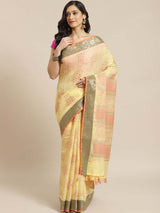 SUNRISE GLOW (BANARASI LIVA SAREE)