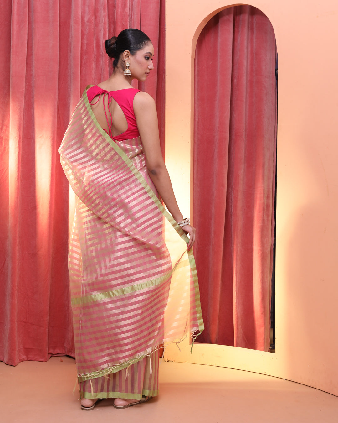 RADIANT AMBER (SAREE)