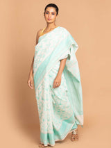 LILY OF THE NILE (BANARASI LINEN SAREE)