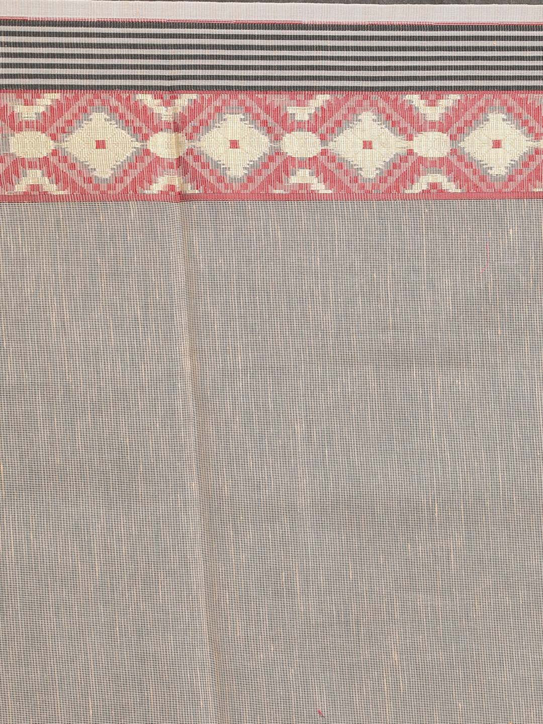 Indethnic Banarasi BISCUIT Woven Design Work Wear Saree - Saree Detail View