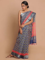 BLUE DIAMOND (BANARASI ORGANZA SAREE)