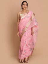 AIRY PETAL (BANARASI ORGANZA SAREE)