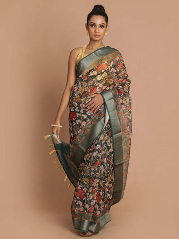 BRADFORD PEAR (BANARASI ORGANZA SAREE)