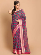 ROYAL BLOSSOM (GADWAL COTTON BLEND SAREE)