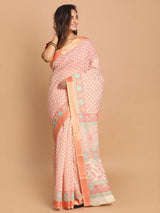 COZY CORAL (GADWAL COTTON BLEND SAREE)