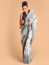 TIMELESS BLACK (HANDLOOM 100% PURE COTTON SAREE)