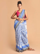 OCEAN WHISPER (HANDLOOM 100% PURE COTTON SAREE)
