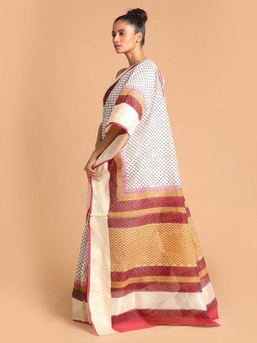 TIMELESS CHARM (GADWAL COTTON BLEND SAREE)