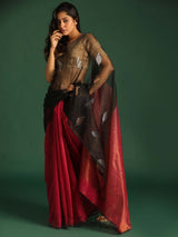 INDETHNIC RADIANCE (HANDLOOM COTTON BLEND SAREE)