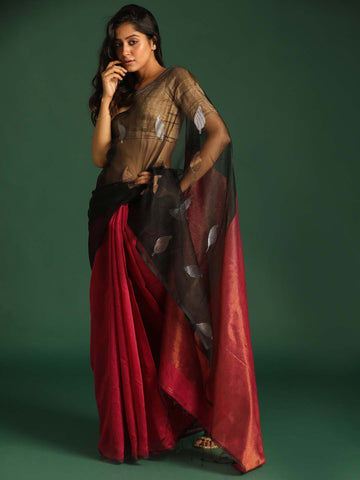 INDETHNIC RADIANCE (HANDLOOM COTTON BLEND SAREE)