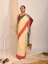 SPECTRUM CHIC (BENGAL HANDLOOM COTTON BLEND SAREE)