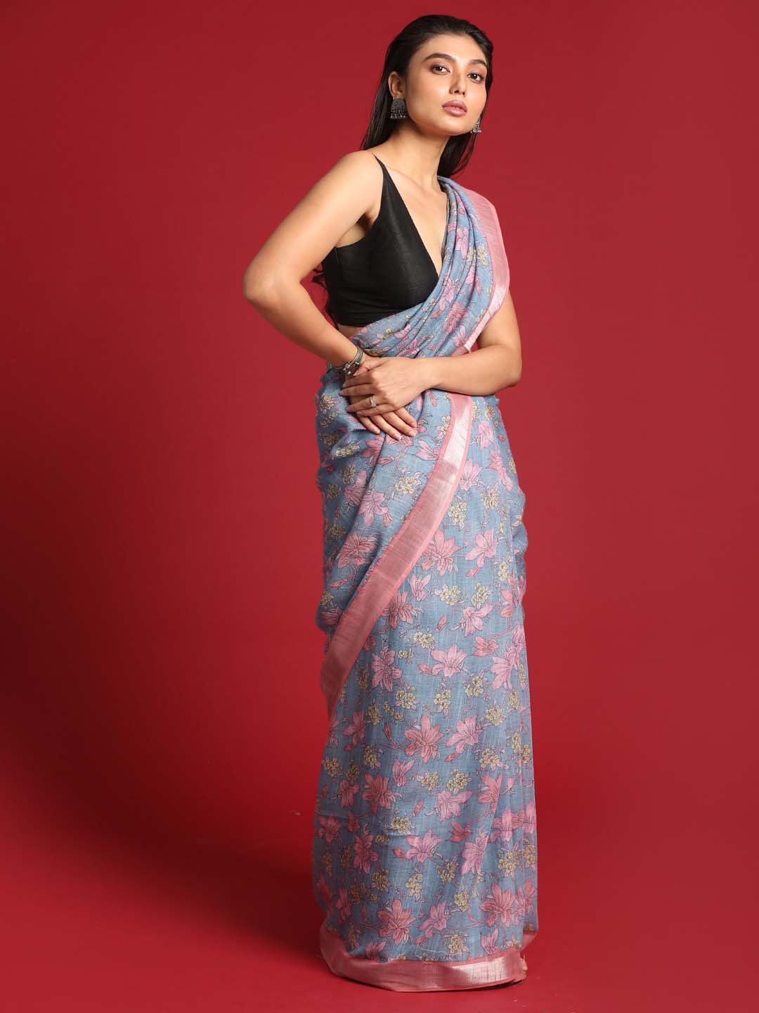 SILVER MOONLIGHT (SAREE)