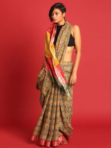 EMERALD BREEZE (BHAGALPURI LIVA SAREE)