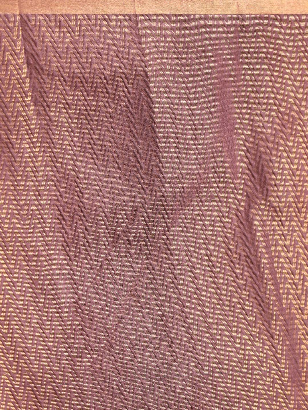 Indethnic Lavendar Liva Woven Design Saree - Saree Detail View