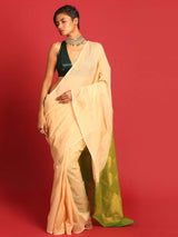 BEIGE WHISPER (OTHER ART SILK SAREE)
