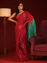 MAGENTA MYSTIQUE (OTHER ART SILK SAREE)