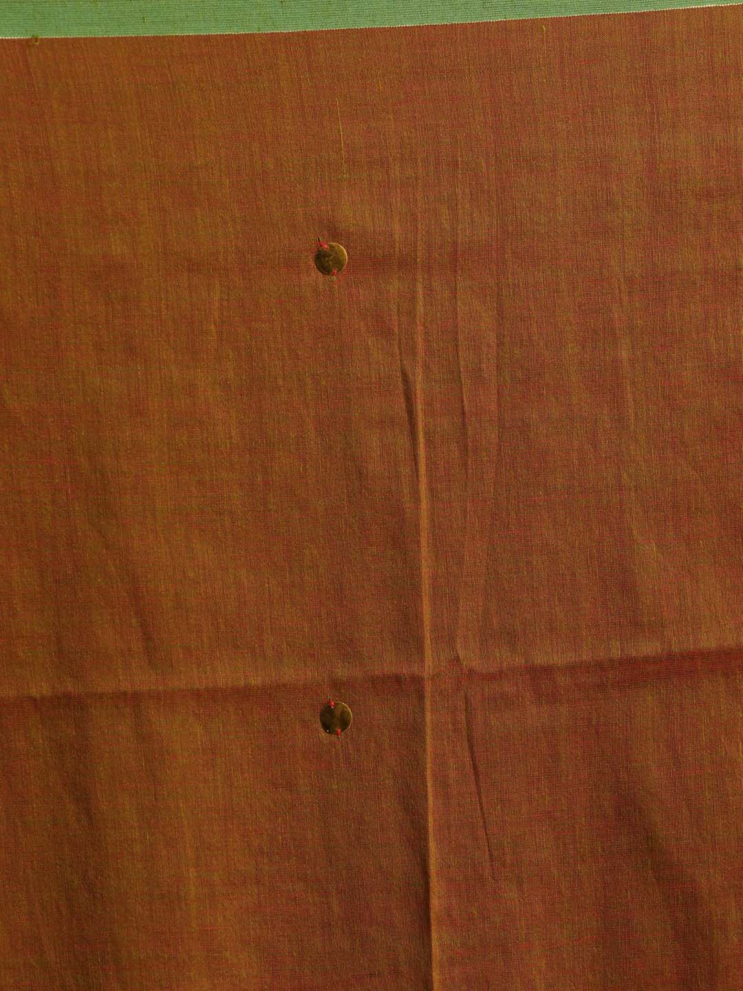 Indethnic Brown Solid Daily Wear - Saree Detail View
