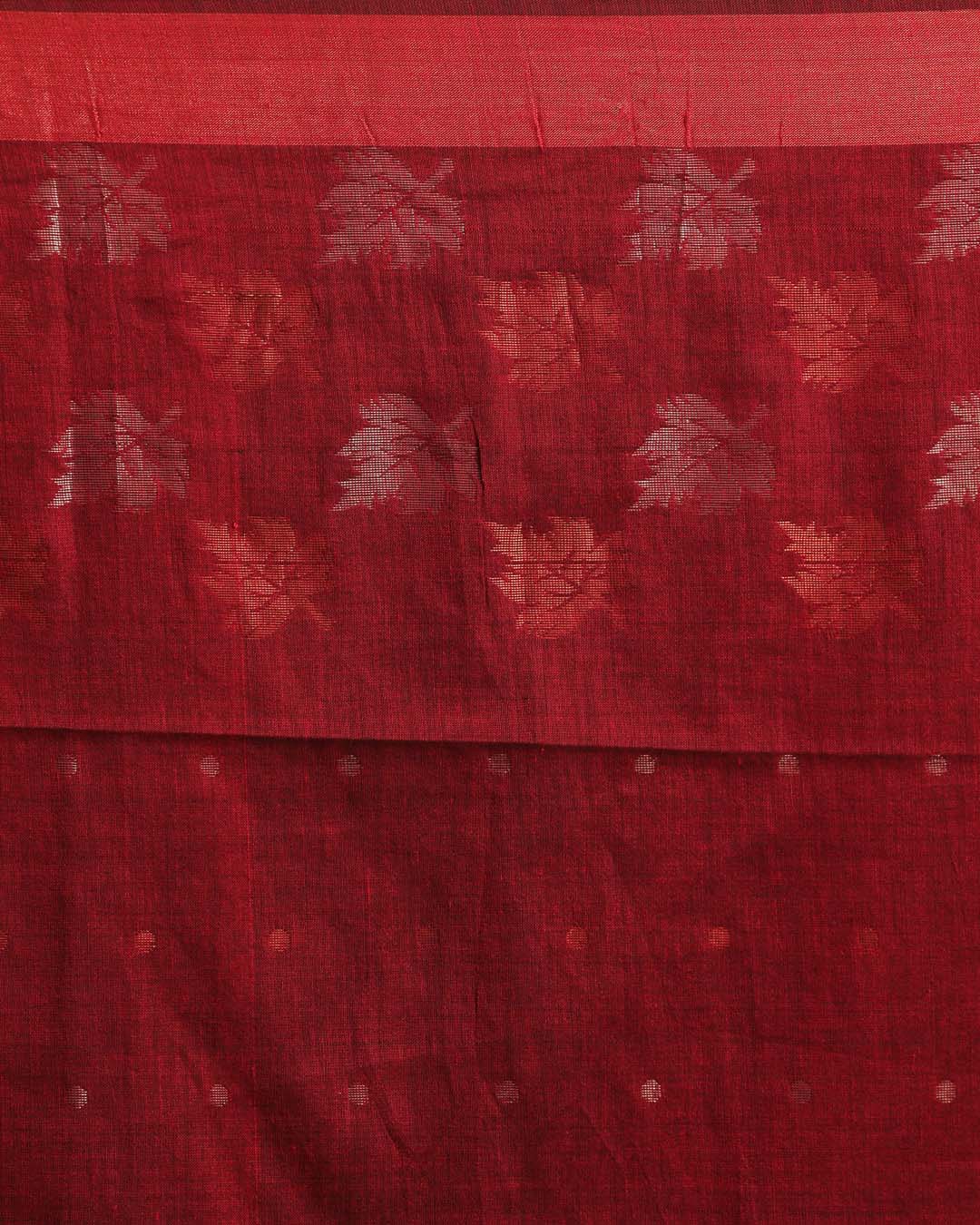 Indethnic Pink Solid Daily Wear - Saree Detail View