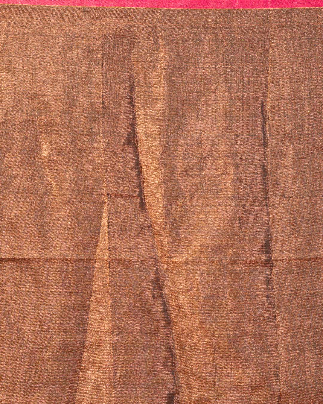 Indethnic Brown Solid Party Wear - Saree Detail View