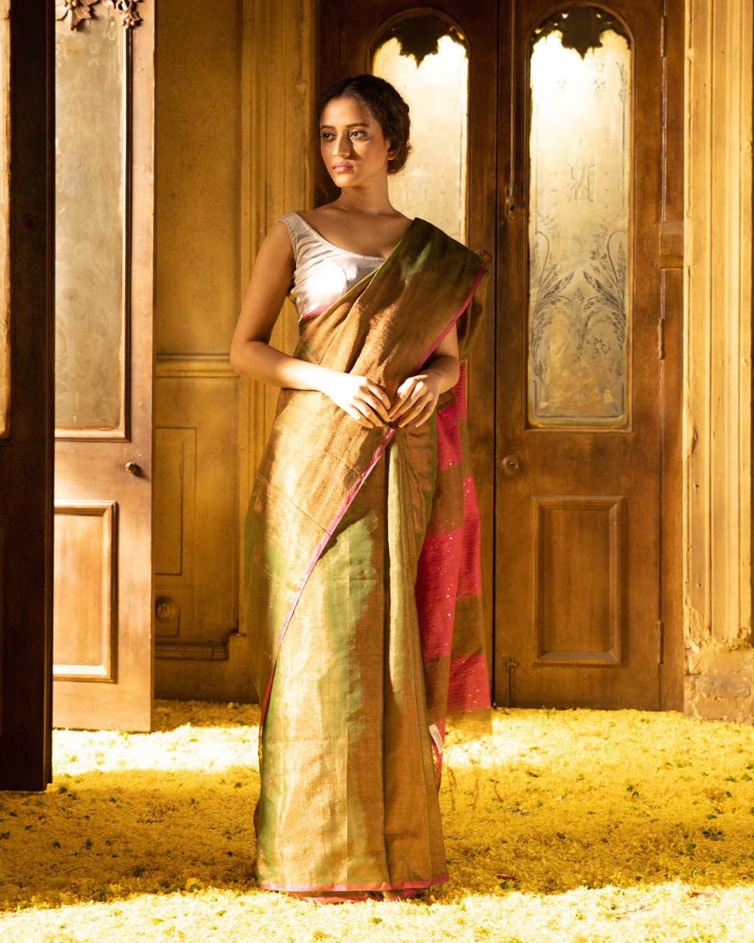 EMERALD RADIANCE (SAREE)