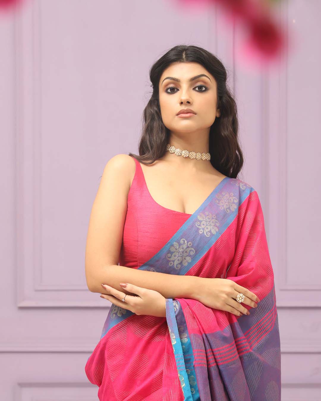 FUCHSIA FUSION (SAREE)