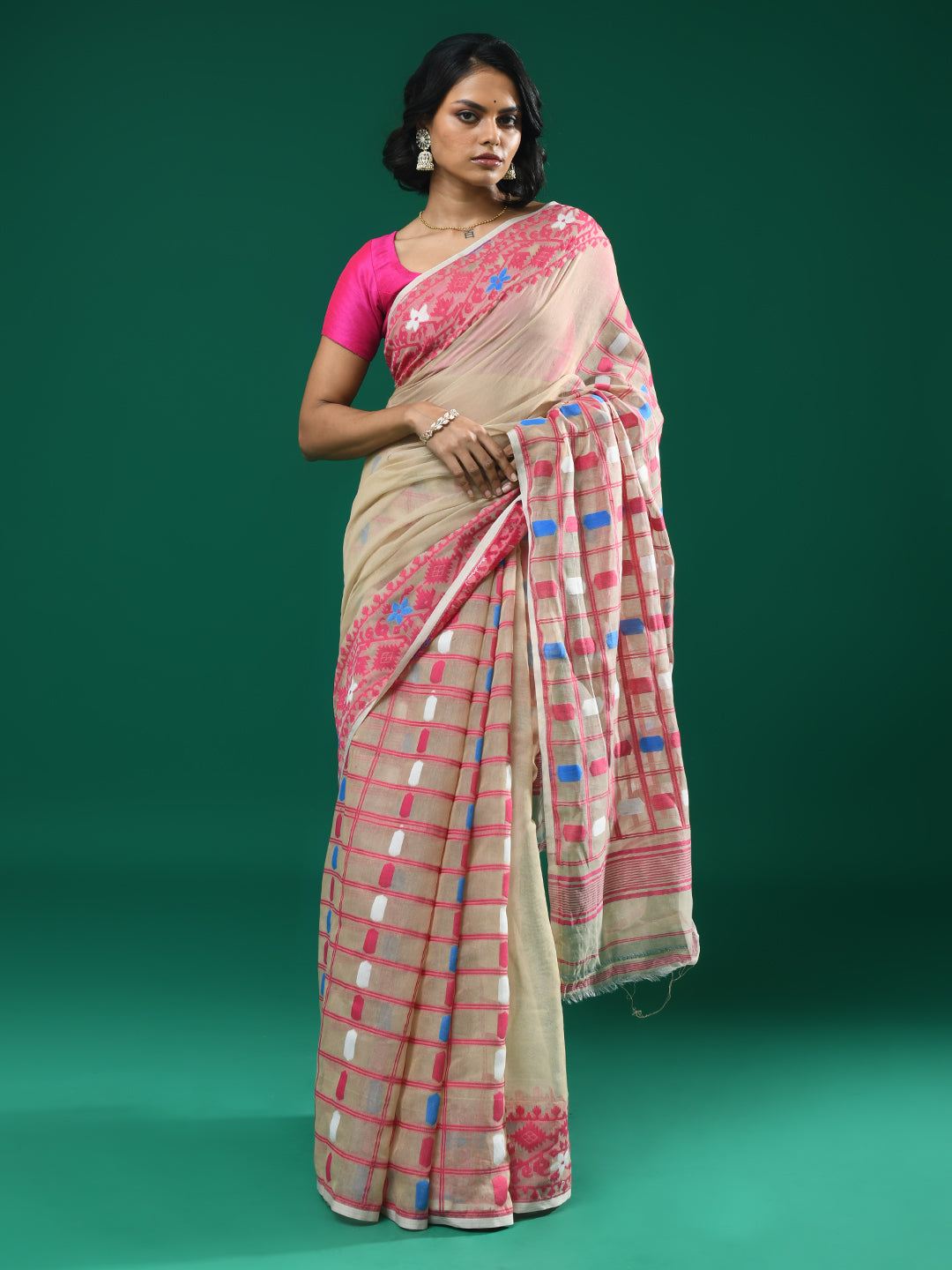 BLUSH AURA (SAREE)