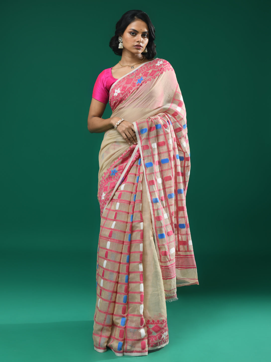 BLUSH AURA (SAREE)