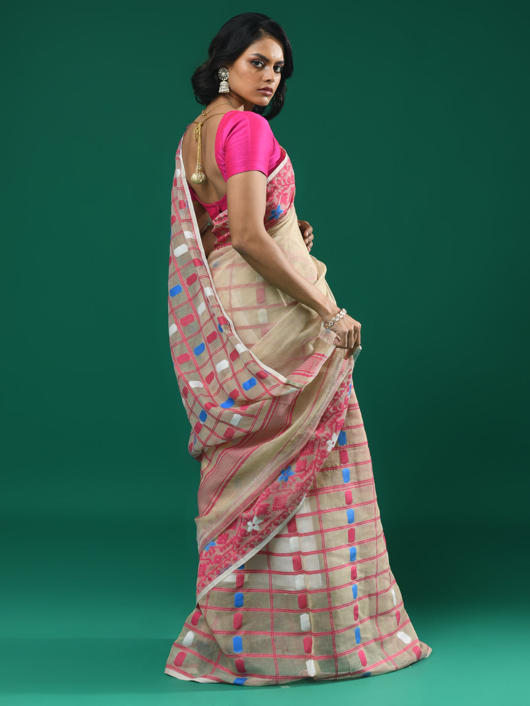 BLUSH AURA (SAREE)