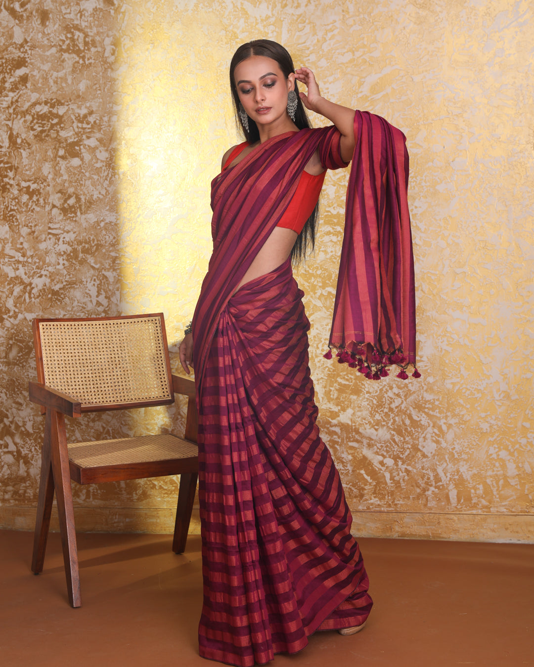 FUCHSIA GRACE (SAREE)