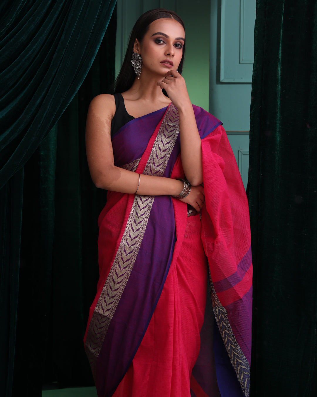 BLUSH HARMONY (SAREE)