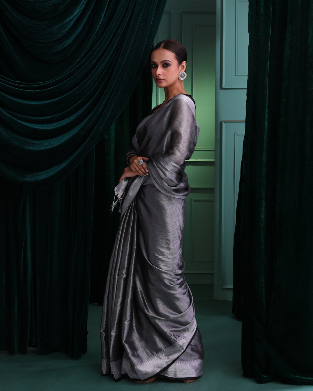 MIDNIGHT LUXE (SAREE)