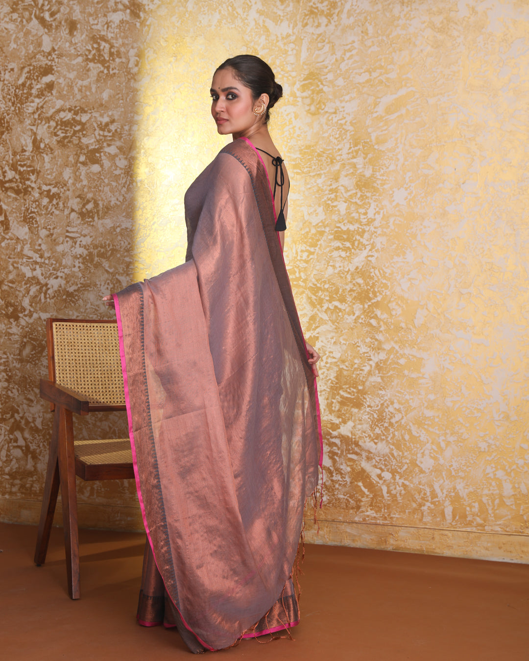 COPPER RADIANCE (SAREE)