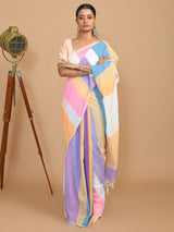SPECTRUM BLISS (BENGAL HANDLOOM 100% PURE COTTON SAREE)