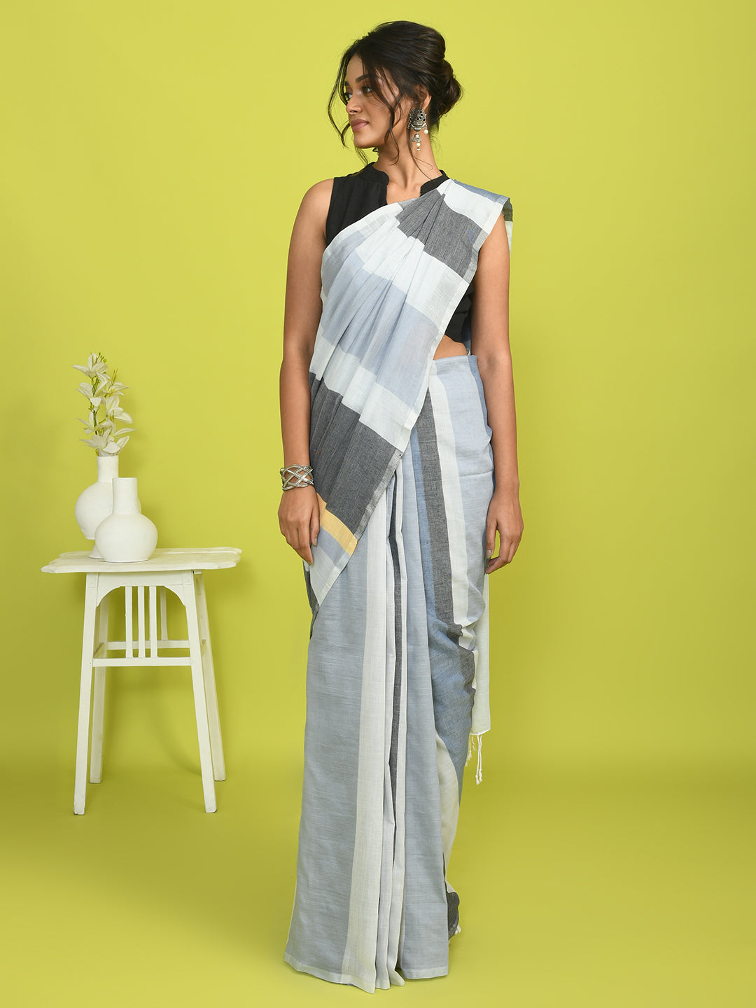 RADIANT STRIPES (SAREE)