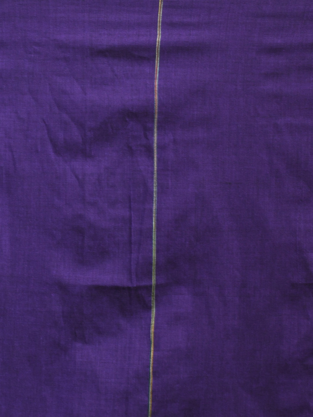 Purple Solid Work Wear  Saree
