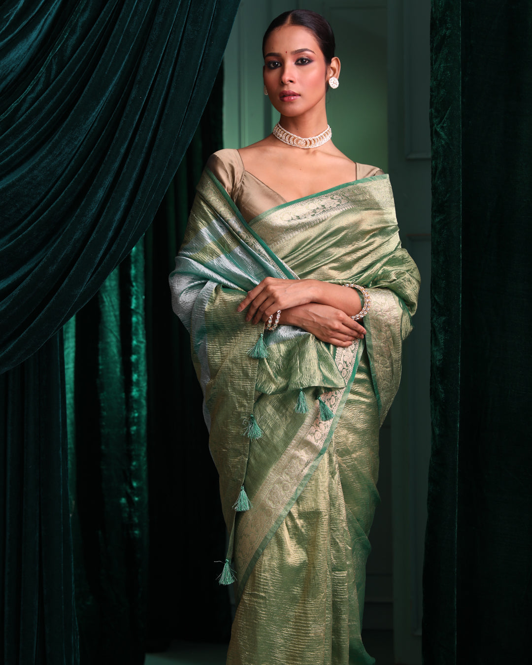 EMERALD GRACE (SAREE)