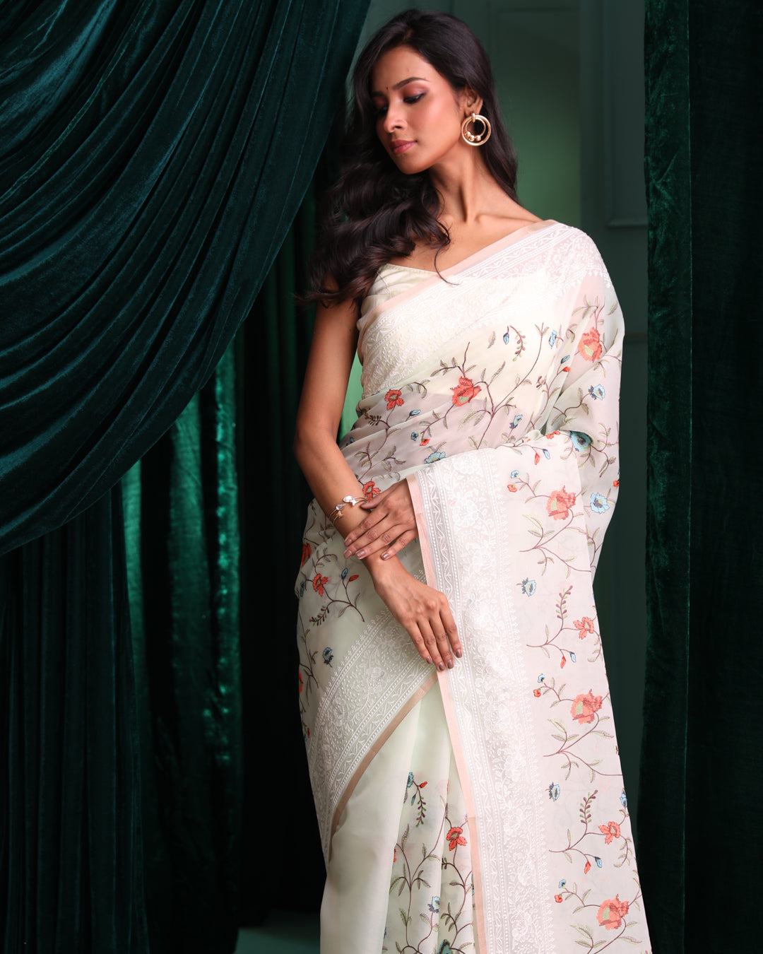 EMERALD RADIANCE (SAREE)