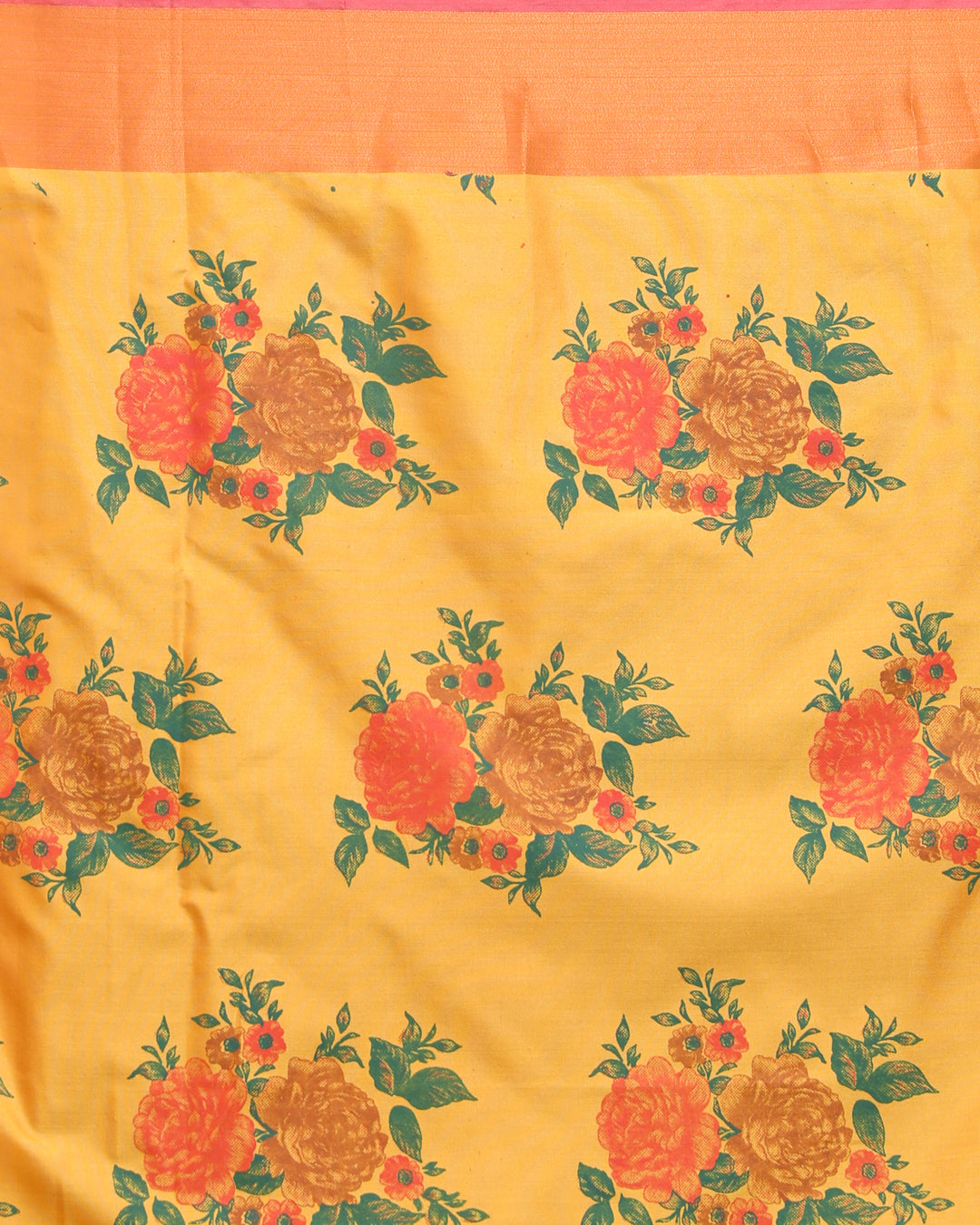 Banarasi Yellow Woven Design Daily Wear  Saree