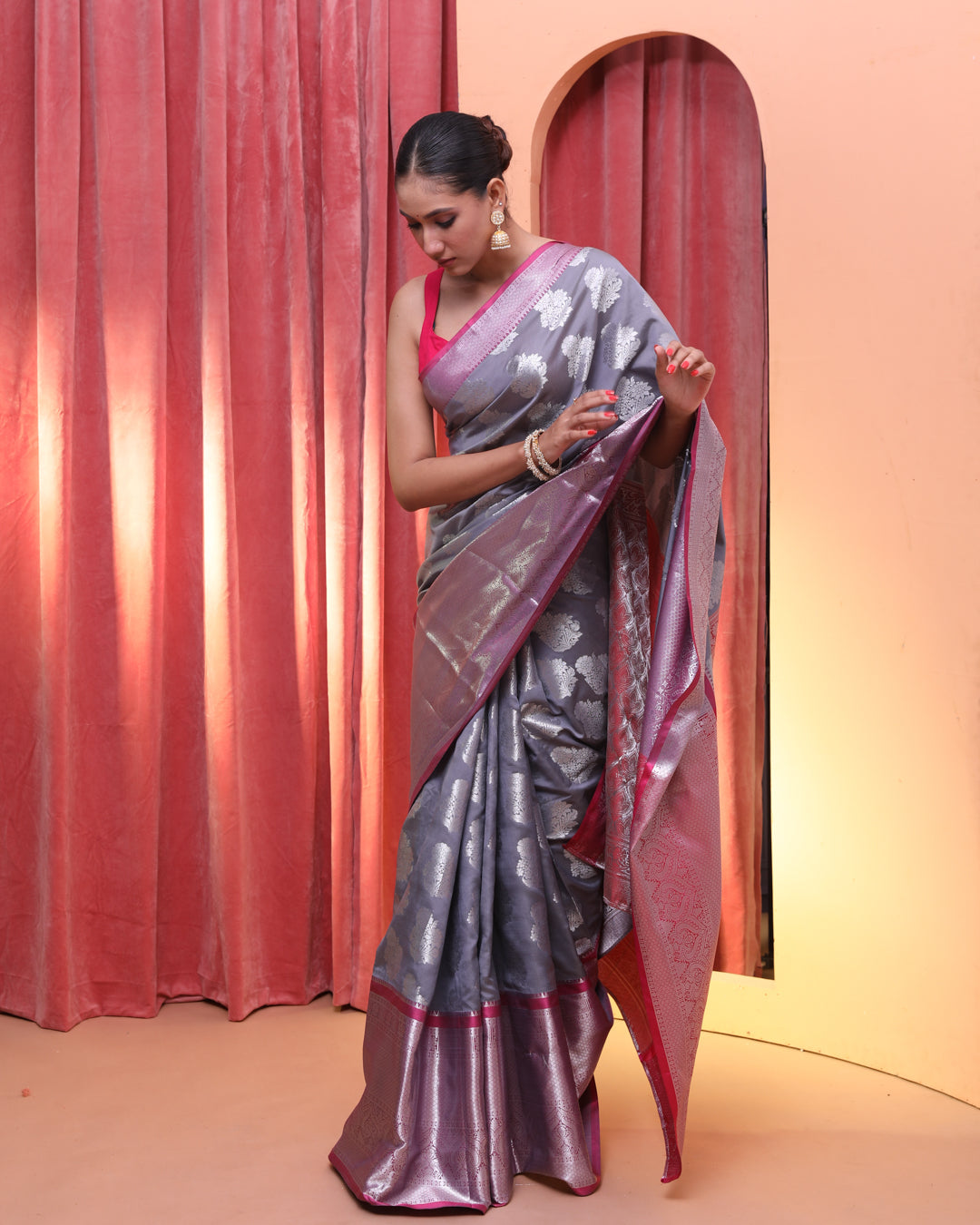 REALIZATION OF LOVE (KANJEEVARAM ART SILK SAREE)