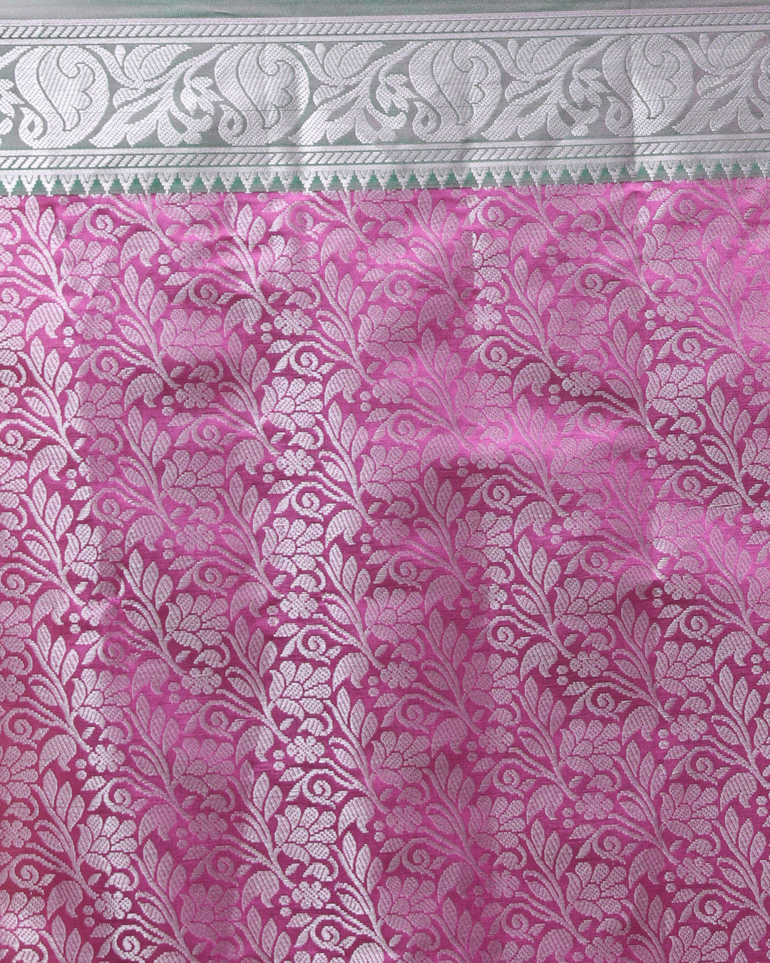 Kanjeevaram Pink Woven Design Traditional Wear  Saree