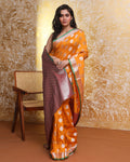 GOLDEN GLOW (KANJEEVARAM ART SILK SAREE)