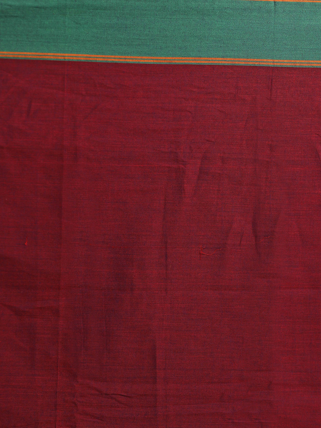 Indethnic Magenta Solid Saree - Saree Detail View