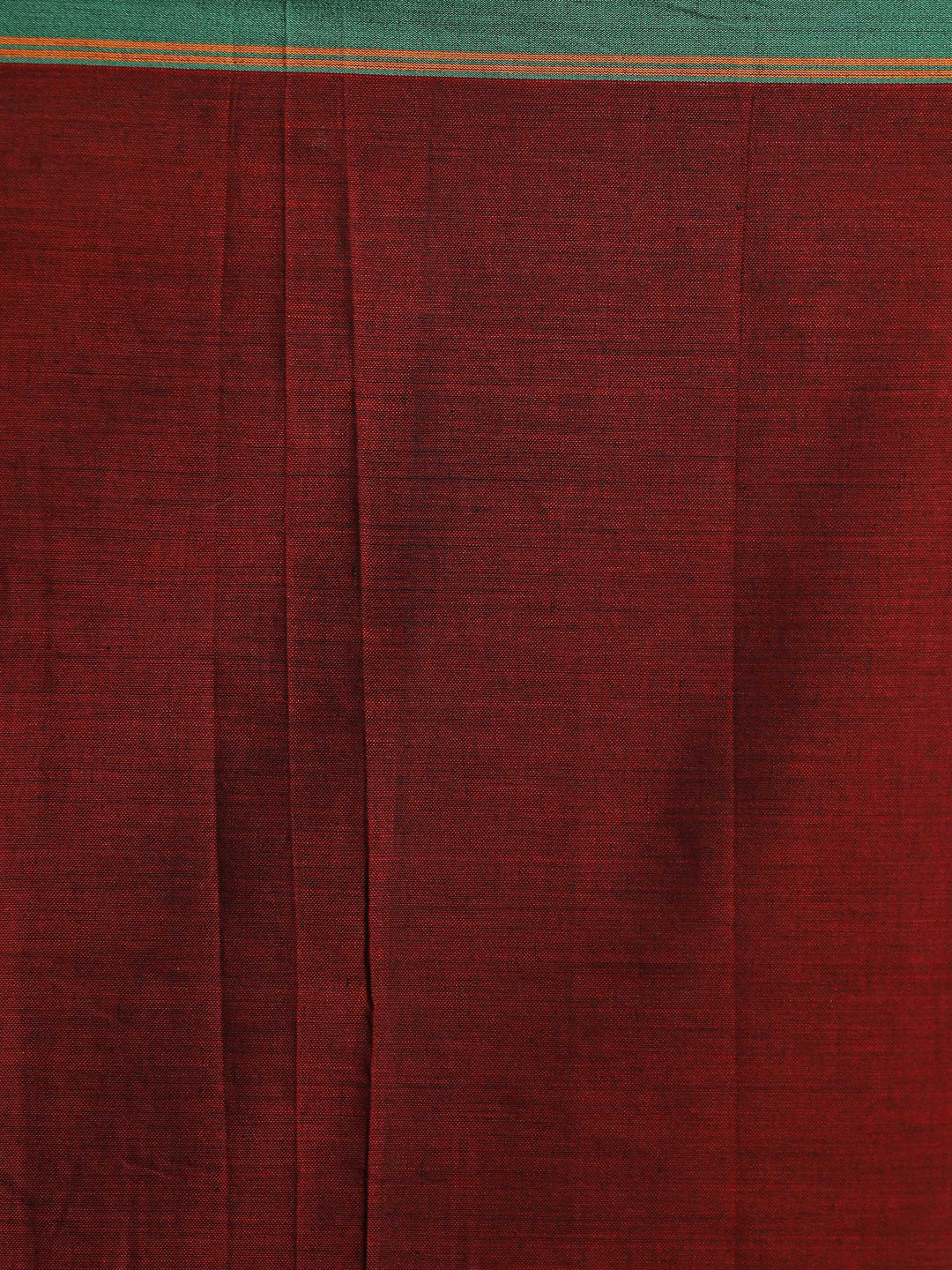 Indethnic Maroon Solid Saree - Saree Detail View