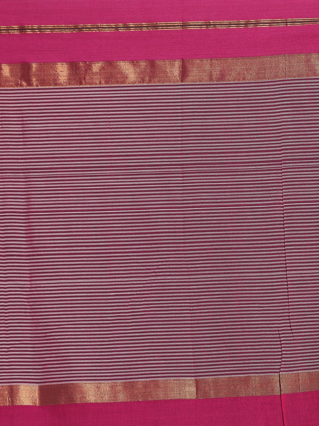 Indethnic Purple Pure Cotton Solid Saree - Saree Detail View